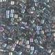 Miyuki delica beads 8/0 - Transparent grey iris DBL-107